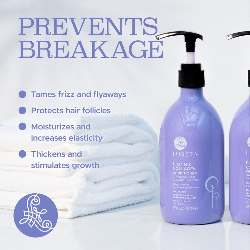 لوسيتا شامبو بالبيوتين والكولاجين لزيادة كثافة الشعر وعلاج تساقطه وتسريع نموه - Image 2