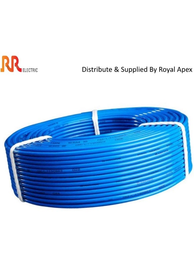 Rr Multi Strand Pure Copper Single Core Flexible Cables | Trirated Electrolytic Conductor Up To 105C Fire Resist Electric Panel Wire | Bs6231 Iso9001 Ce Compliant 100Y(90M) Roll (2.5Mm, Blue) - Image 2