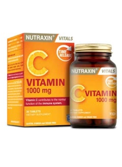 NUTRAXIN Nutraxin Vitals Vitamin C 1000mg 30 tablets  - Image 1