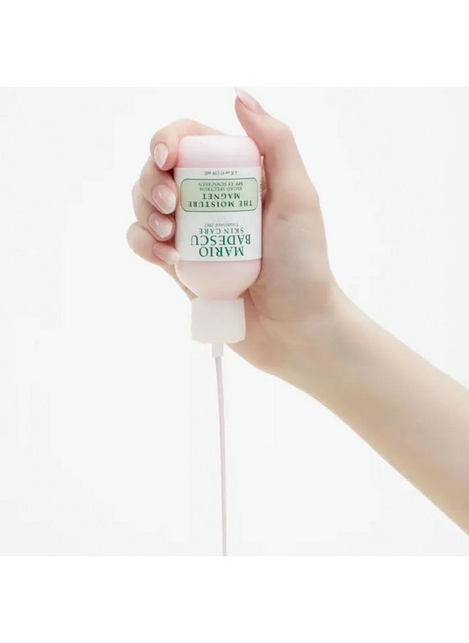 MARIO BADESCU - The Moisture Magnet Face Moisturizer For Women And Men With Spf 15, Ideal Facial Moisturizer For Combination, Dry Or Sensitive Skin, Makeup Primer Moisturizer Face Cream, 2 Fl Oz - Image 1