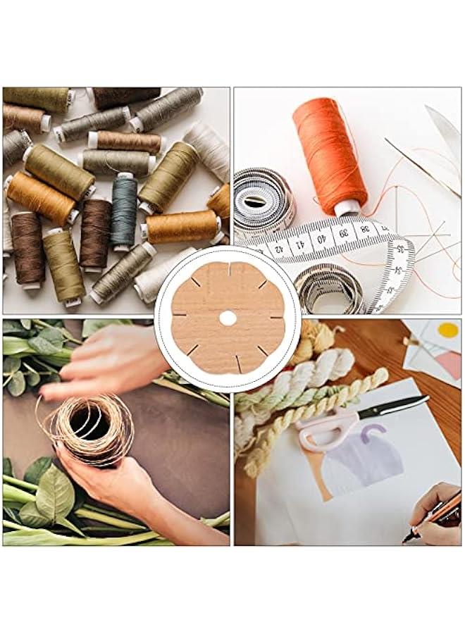 Generic Wooden Bracelet Knitter Tool Craft Rope Knitting Device for Handmade Bracelets Includes Crochet Accessories Ideal for Knitters and Crafters  - Image 4