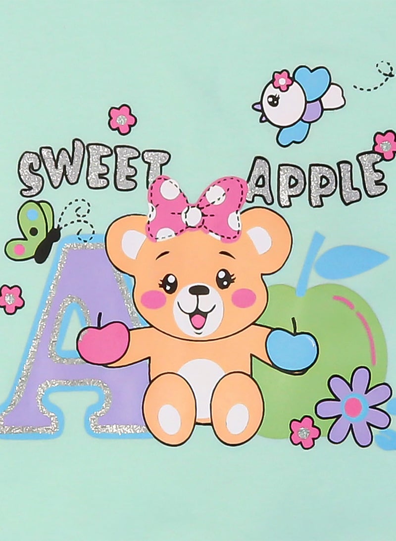 زيركون بيجامة بناتي صيفي - Image 2