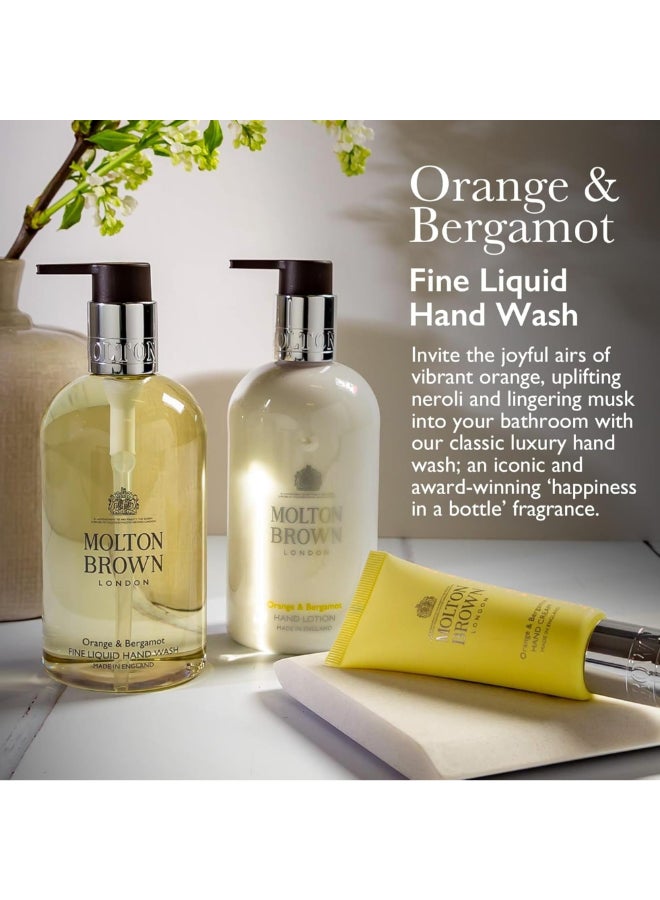 Molton Brown Orange  Bergamot Fine Liquid Hand Wash 10 fl oz - Image 5