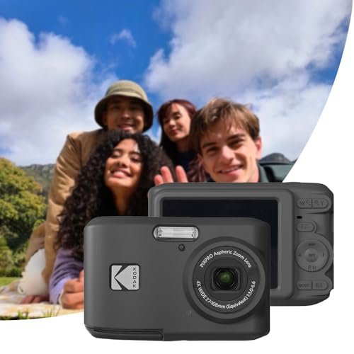 Tedubax Case for Kodak PIXPRO FZ45 - Soft Silicone Slim Fit Lightweight Protective Case - Black - Image 2