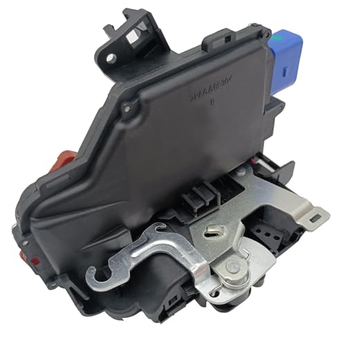Cheriezing Power Door Lock Latch Actuator Compatible with 2002-2009 Cayenne, Phaeton, Touareg- Front Right Passenger Side - 9 Pin Connector - Replace# 3D1837016AC - Image 1