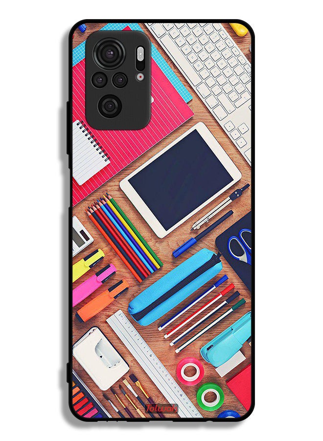 Tolwak Xiaomi Poco M5s Protective Case Cover Girl Hobby Desk - Image 2