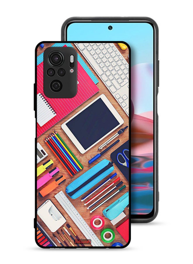 Tolwak Xiaomi Poco M5s Protective Case Cover Girl Hobby Desk - Image 1