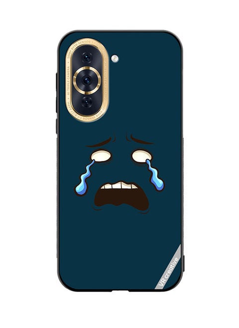 Protective Case Cover For Huawei Nova 10 Crying Face Design Multicolour