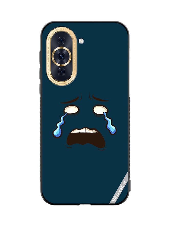VR CREATIVE - Protective Case Cover For Huawei Nova 10 Crying Face Design Multicolour - Image 1