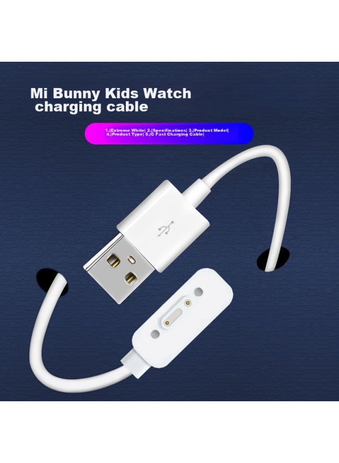Bkayp Magnetic Charging Cable For Xiaomi Mi Bunny Children's Smartwatch, Compatible With 3c/4x/2s/4c/4pro, Charging Cable For Xiaoxun Y2/maxpro/s3 - Image 2