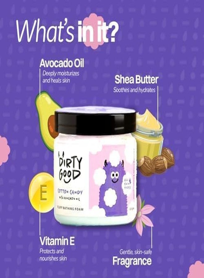Dirty Good Kids Body Wash 150g – Cotton Candy - Pack Of 2| Bath Wash for Boys & Girls 3+ Years | Gentle & pH Balanced | Olive Oil & Shea Butter | Sulphate, Paraben & Phthalates Free - Image 3