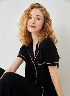 LC WAIKIKI Shirt Collar Women's Pajamas Set  - Image 1