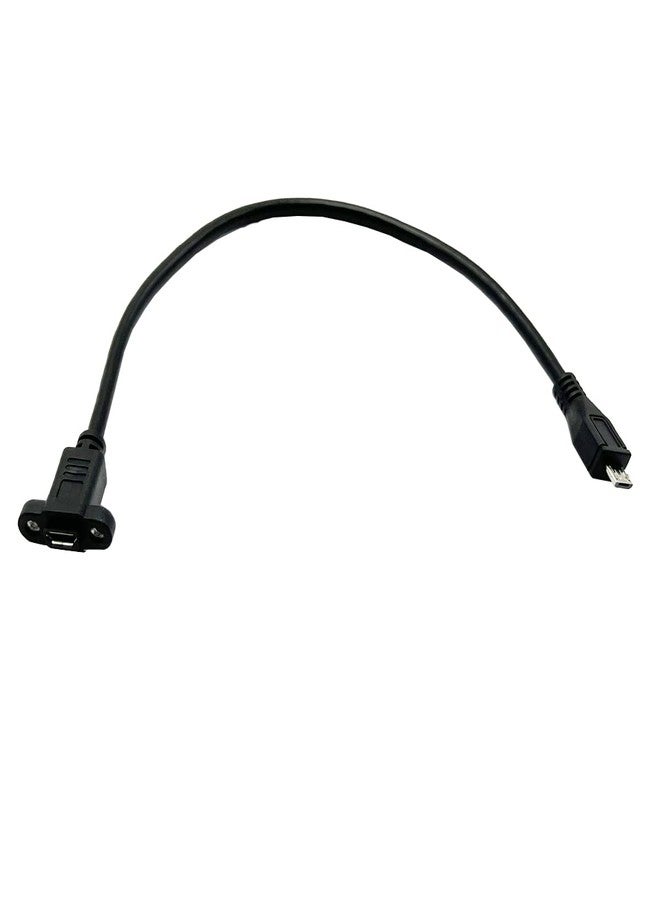 Seadream Micro B Male to Micro B Female Cable 2Pack Micro USB Male to Female Extension Panel Mount Cable - Image 4