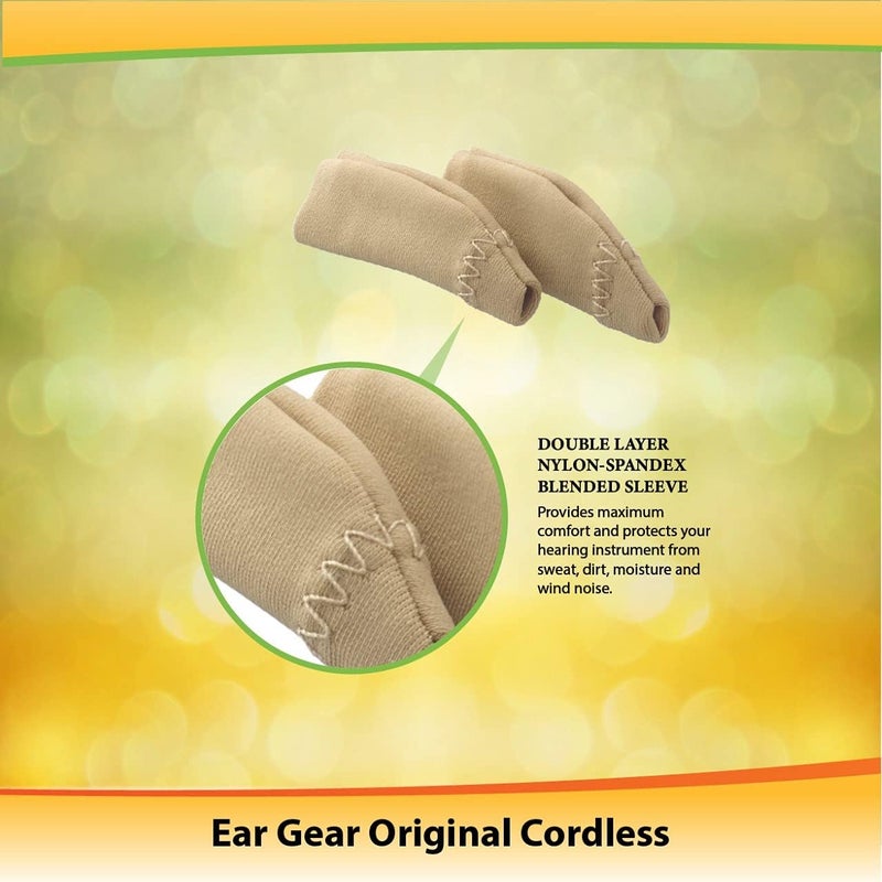 Ear Gear Hearing Aid Protection - Binaural Cordless in Royal Blue, Original Size (Fits Hearing Aids 1.25-2 inches) - Image 2