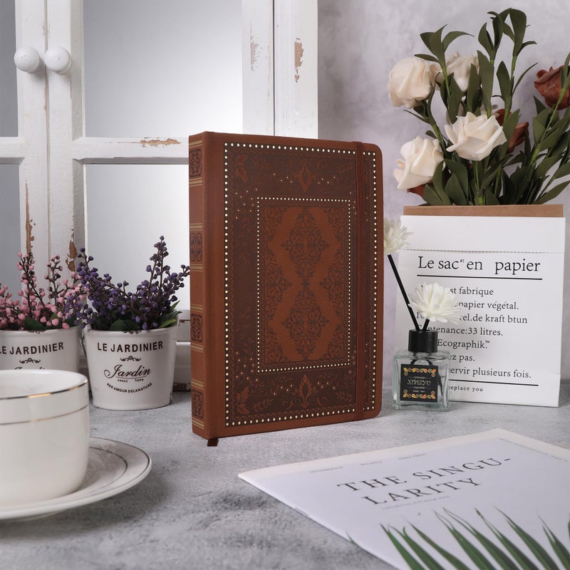 TIEFOSSI Dot Journals for Women Men, Dot Journals for Writing Women, 160gsm Thick Paper, 190 Numbered Pages, for Planner Organization - Image 5
