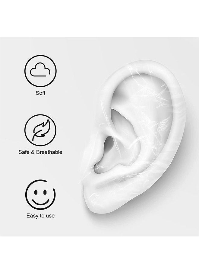 Ant 40-Piece Baby Waterproof Ear Stickers, Baby Waterproof Ear Protector, Newborn Ear Protection for Swimming Showering Surfing Snorkeling and Other Water Sports Kids Size  - Image 3