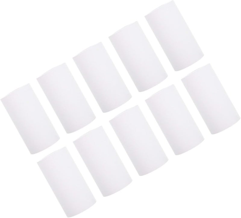 DOITOOL 10 Rolls Thermal Paper Roll 57x25mm Thermal Cash Register Paper for Pos Receipt Printing, Compatible with Credit Card Machines and Retail Stores - Image 1