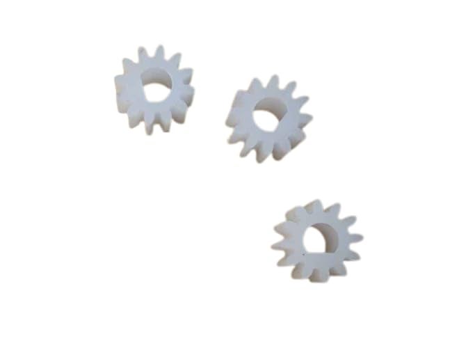 1012DF 3mm ثقب D 12 أسنان تروس بلاستيكية