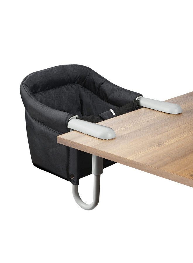 باندا إير كرسي طعام مرتفع مزود بخطاف من باندا إير | كرسي سفر محمول للأطفال | مقعد معزز لتناول الطعام (أسود) - Image 1