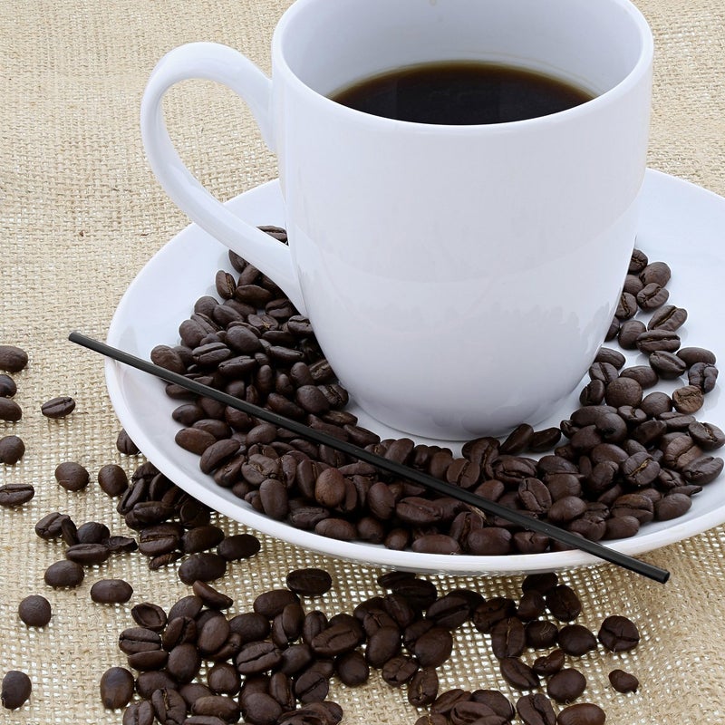 Royal 7.5" Black Sip Straw, Package of 1000 - Image 3