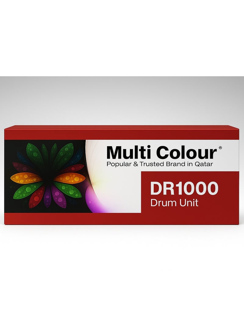 MULTI COLOUR Brother -MULTI COLOUR DR-1000 Compatible Drum Unit – Long Life for Brother Printers - Image 1