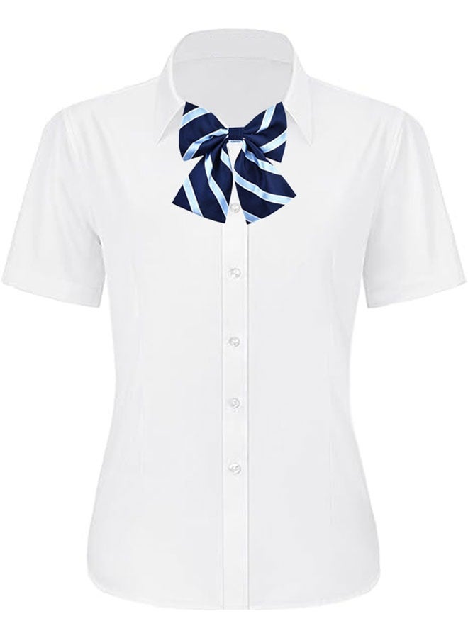 HAWAWA 4pcs Women Pre-tied Bow Ties with Adjustable Strap Bowknot Neckties for Women Costume Accessory - Image 5