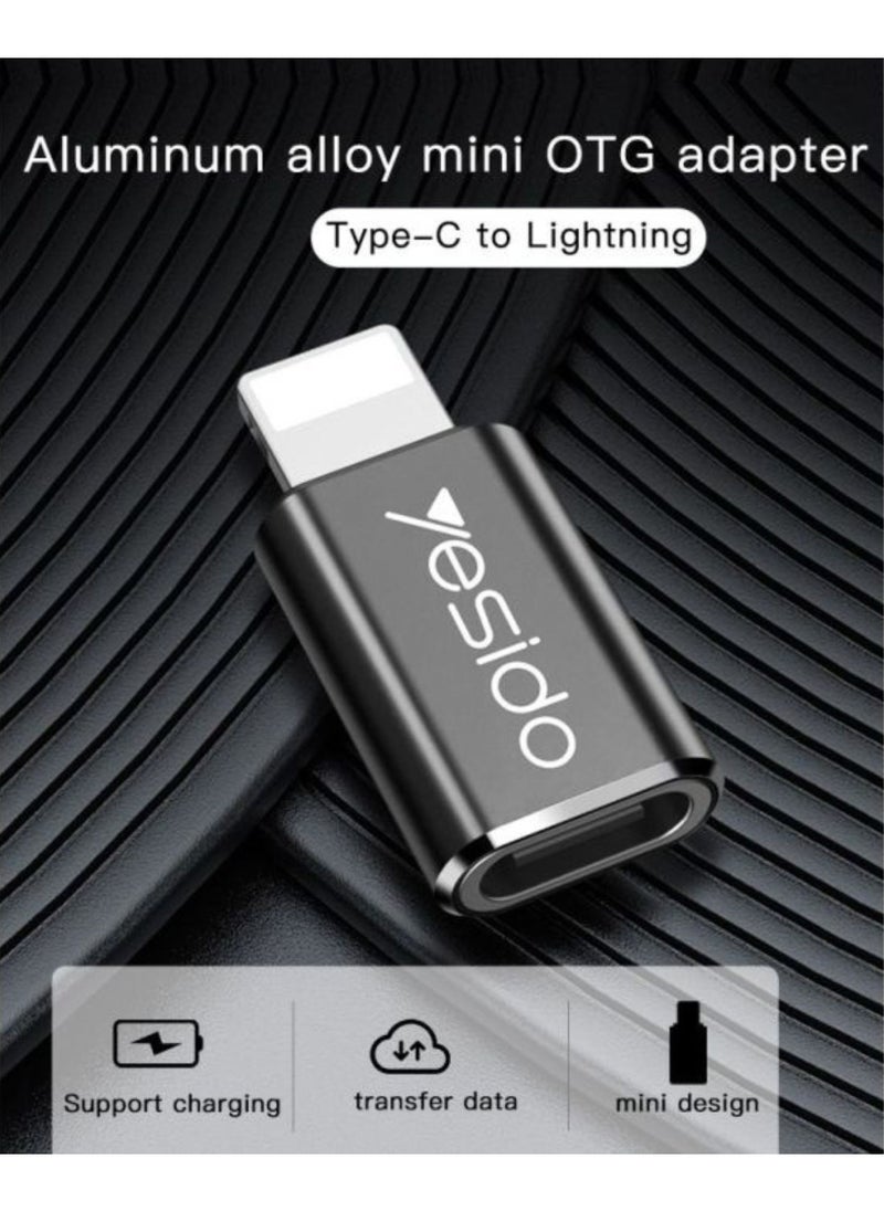 Yesido - GS03 For IPhone Using Adapter For Lightning To Type-C Data Transmit OTG Adapter - Image 1