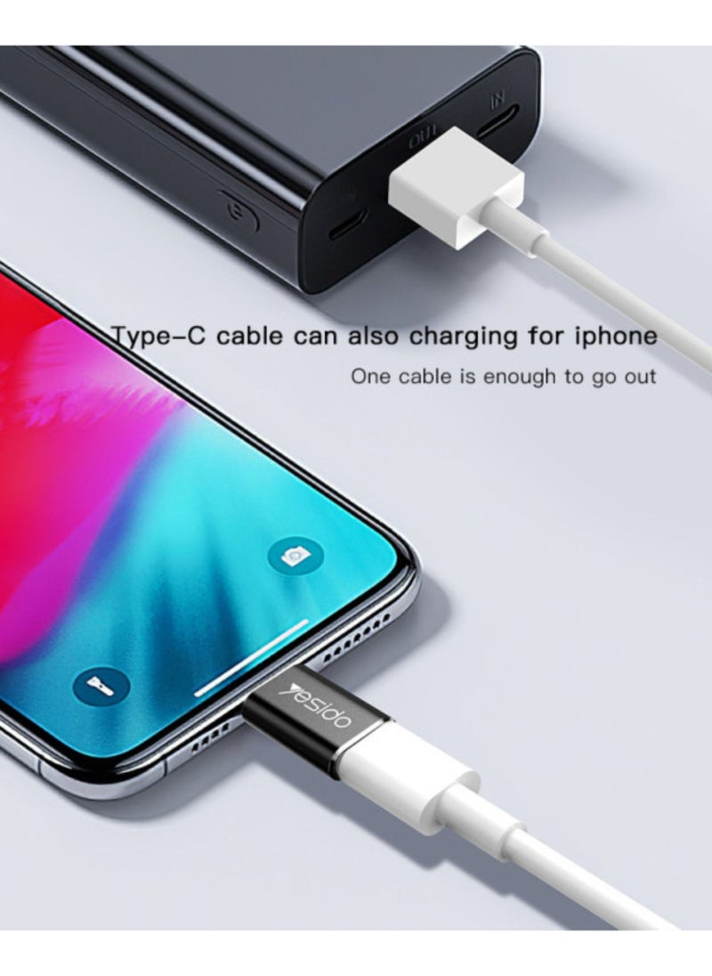 Yesido - GS03 For IPhone Using Adapter For Lightning To Type-C Data Transmit OTG Adapter - Image 1