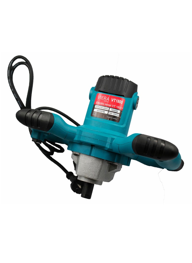 UT01800 Electric Paddle Mixer 100 to 120 mm Dual Handle for Paint Mortar and Adhesive - Image 3