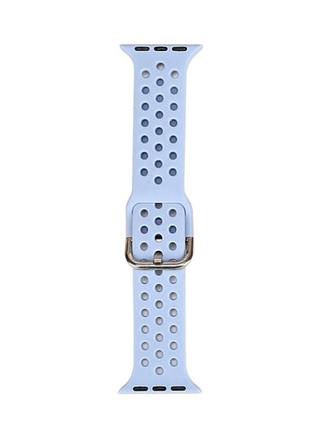 NIBEMINENT Replacement Watchband For Apple Watch Series 7/6/5/4/3/2/1/SE 42/44/45mm Light Purple  - Image 1