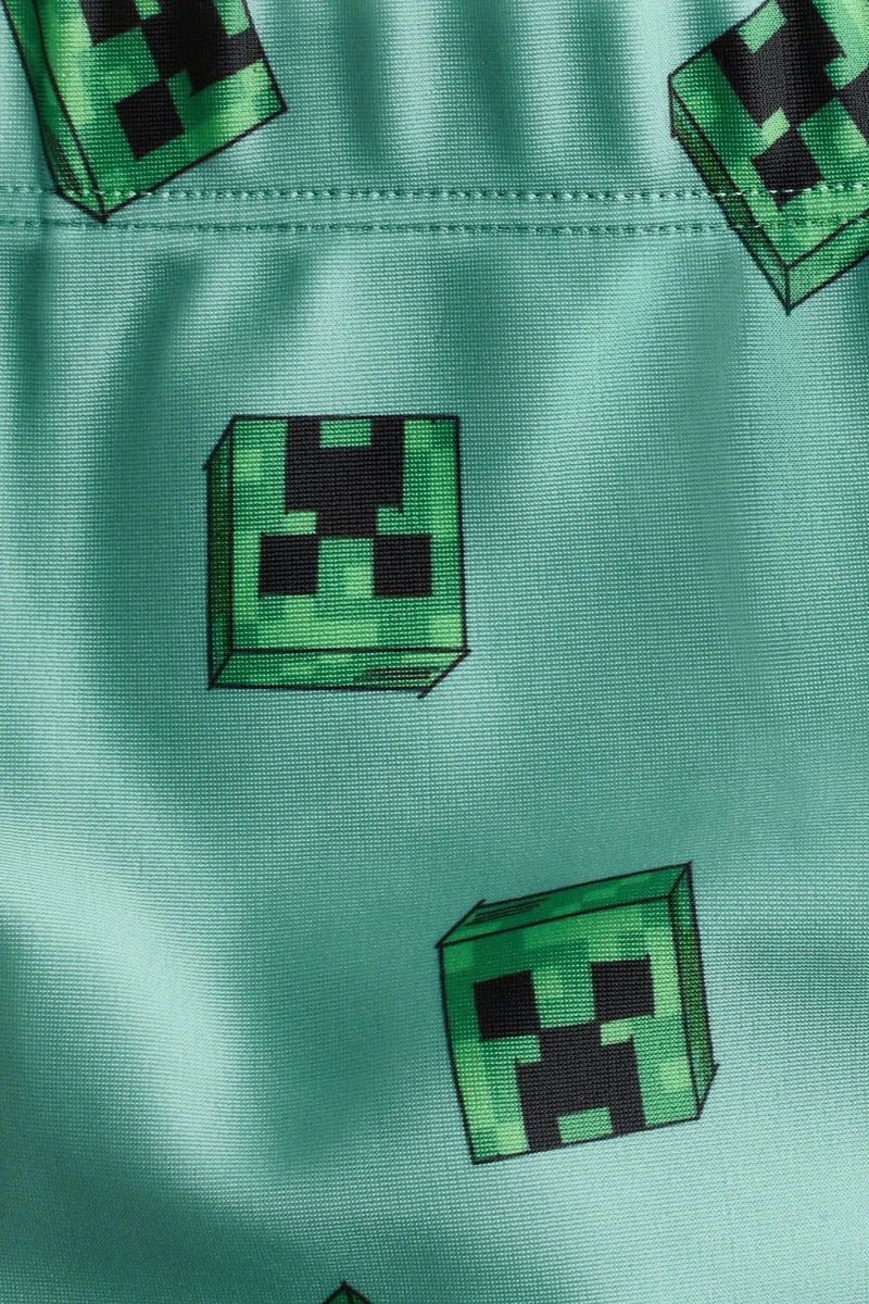 اتش اند ام سروال سباحة داخلي بطبعات