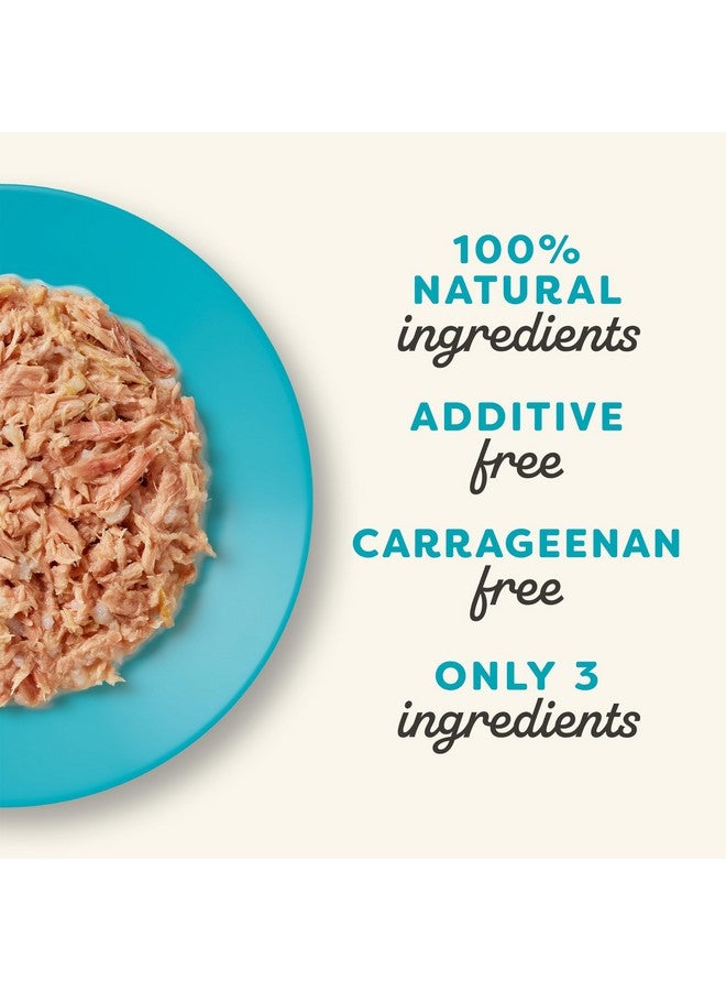 آبلاوس طعام قطط رطب طبيعي، 24 قطعة، طعام قطط رطب معلب بكمية محدودة، شرائح تونة في مرق، علب 5.5 أونصة - Image 4