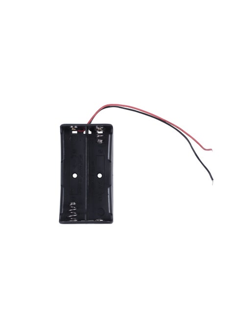 3.7V 18650 2 Way Battery Holder is designed to securely hold and organize two 18650 lithium-ion batteries in series or parallel configuration It provides a durable and safe way to store and connect batteries for use in various electronics projects DIY devices flashlights power banks and more.