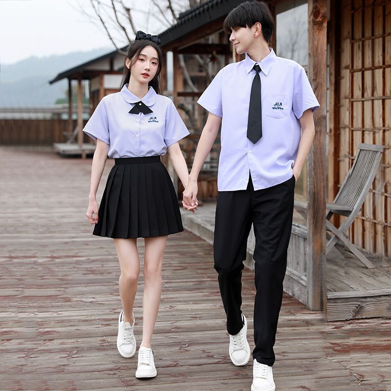 Thai School Uniform Graduation Season Shirt Uniform Junior High School Chorus Campus Performance Sports Meeting Preppy Class Uniform Jk Suit - Image 2
