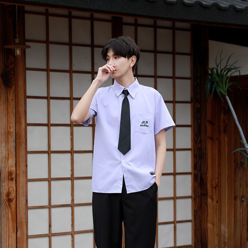 Thai School Uniform Graduation Season Shirt Uniform Junior High School Chorus Campus Performance Sports Meeting Preppy Class Uniform Jk Suit - Image 1