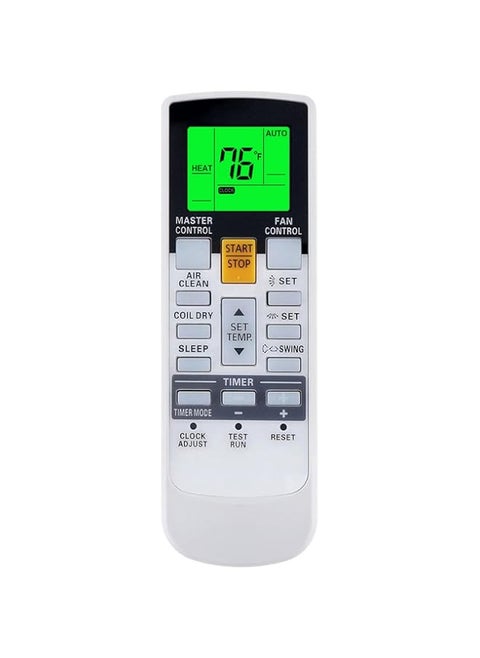 YING RAY Replacement for Fujitsu Air Conditioner Remote Control for Model ASU7RLF1 ARU7RLF ASU9RLF1 ASU12RLF1 ASU9RL2 ASU12RL2 ASU9RLS ASU12RLS2 ASU9RLS2 AUU7RLF(Display in Fahrenheit)