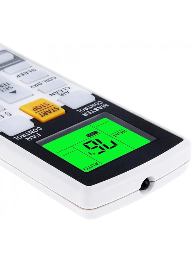 YING RAY Replacement for Fujitsu Air Conditioner Remote Control for Model ASU7RLF1 ARU7RLF ASU9RLF1 ASU12RLF1 ASU9RL2 ASU12RL2 ASU9RLS ASU12RLS2 ASU9RLS2 AUU7RLF(Display in Fahrenheit)