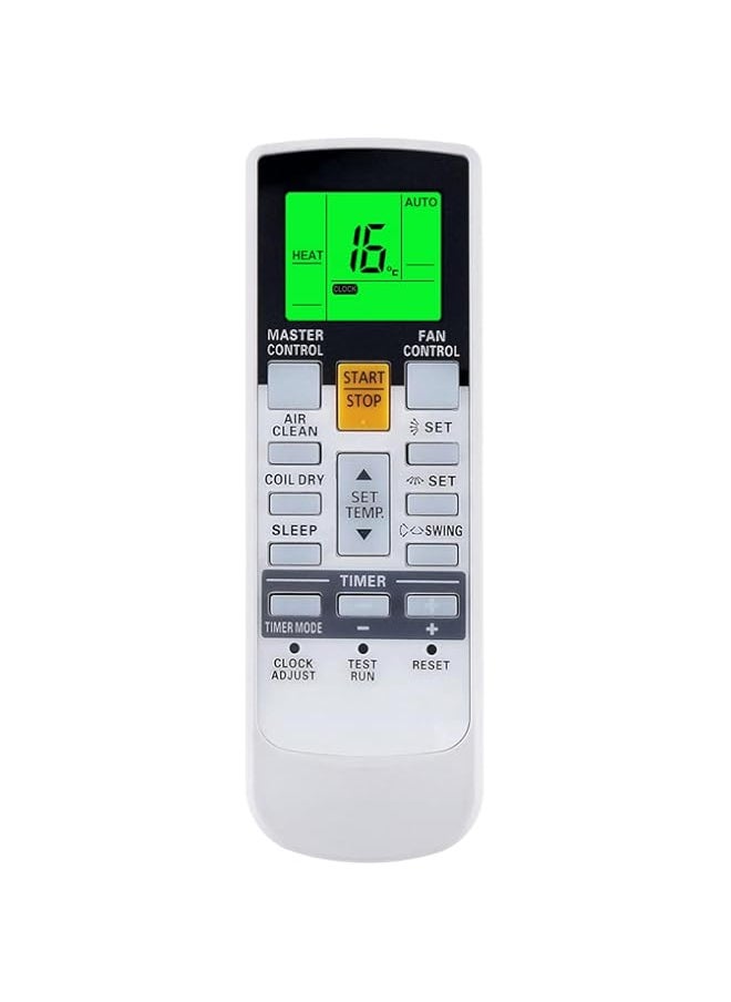 YING RAY Replacement for Fujitsu Air Conditioner Remote Control for Model ASU7RLF1 ARU7RLF ASU9RLF1 ASU12RLF1 ASU9RL2 ASU12RL2 ASU9RLS ASU12RLS2 ASU9RLS2 AUU7RLF(Display in Fahrenheit)
