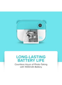 myFirst Camera Insta 2 | Instant Print Kids Camera, Print in 10 Secs w/ Thermal Paper, Dual Lens 6MP/9MP/12MP, 1080P Video Recording, 2.4" Color Display, Portable & Easy to Use - Pink  - Image 4