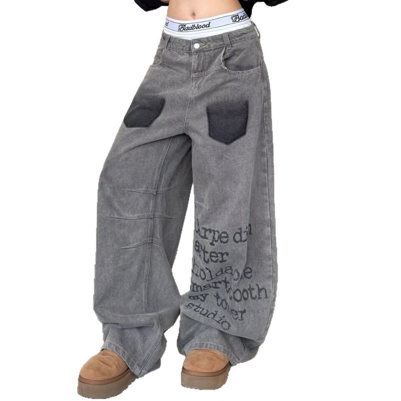Unisex Casual Daily Denim Jeans - Image 5