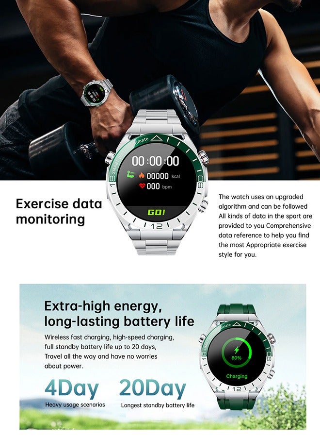 RollsTimi  Smartwatch 2025 Women Men Lady Gifts 1.53” HD AMOLED GPS Bluetooth Phone Calls Sports Smart Watches For Man Waterproof - Image 4