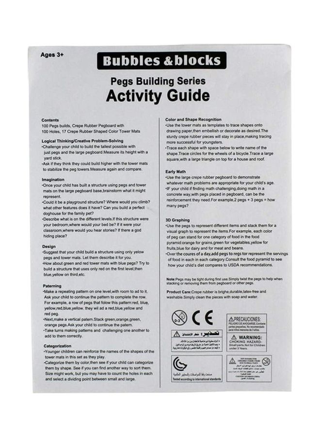 NIBEMINENT 120715 103 Pieces Creative Construction Engineering Building Blocks 3+ Years - Image 2