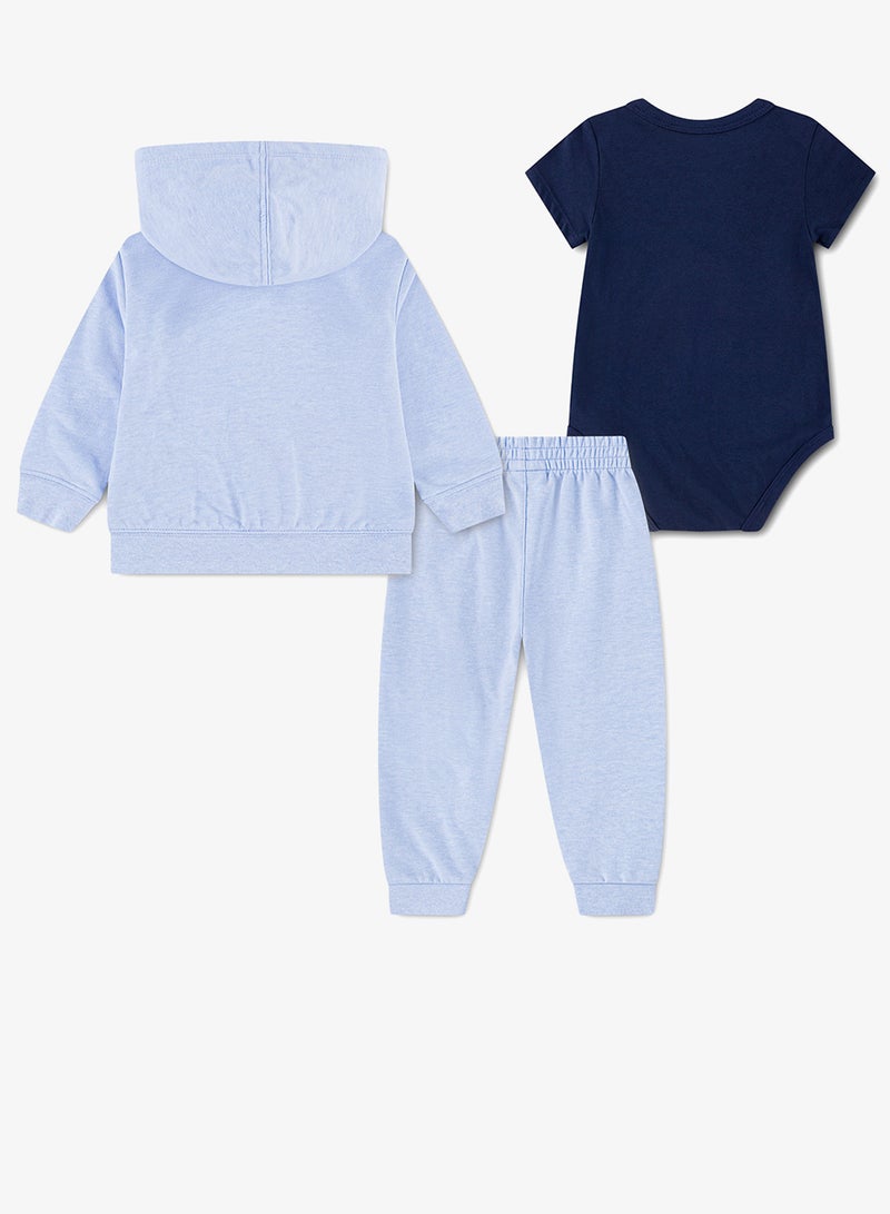 Nike Infant 3 Piece Bodysuit Pant Set - Image 2