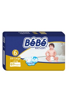 bebe Baby Diapers XX-Large (size 6) 40 diapers  - Image 1