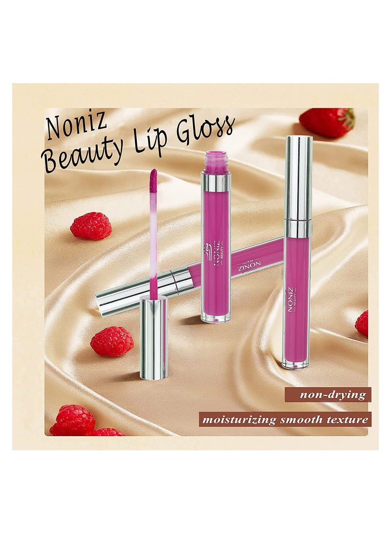 NONIZ BEAUTY NONIZ Liquid Non-Sticky Lip Gloss Extra Shiny - Waterproof Lipgloss GR5 dolly - Image 5