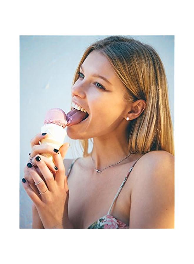 PAVOI Sterling Silver, 14K Gold Plated, AAA+ Quality Handpicked Freshwater Cultured Stud Pearl Earrings - Image 4