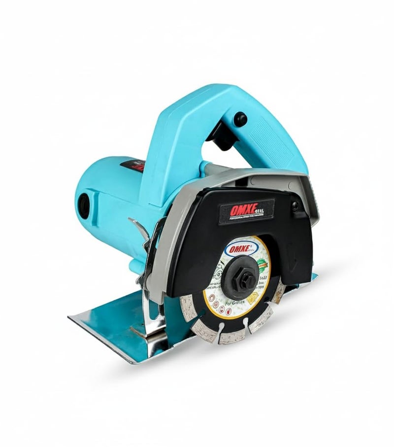 OMXE 5 In 1 Marble Cutter Machine 1400W, 4-Inch (110mm) Disc, 11,000 RPM | Adjustable Cutting Depth, Low Vibration Electric Cutter for Marble, Tile, Granite, Wood & Metal - Image 1
