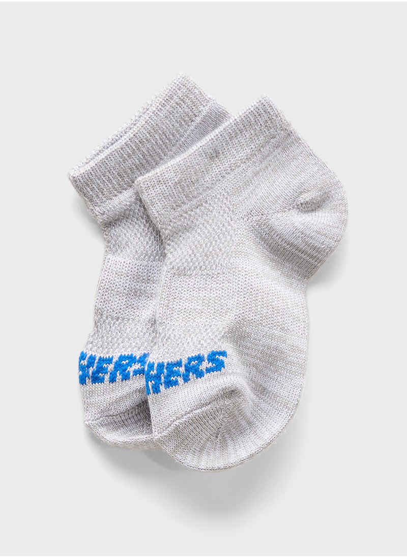 SKECHERS - Kids 6 Pack Non Terry Socks - Image 1