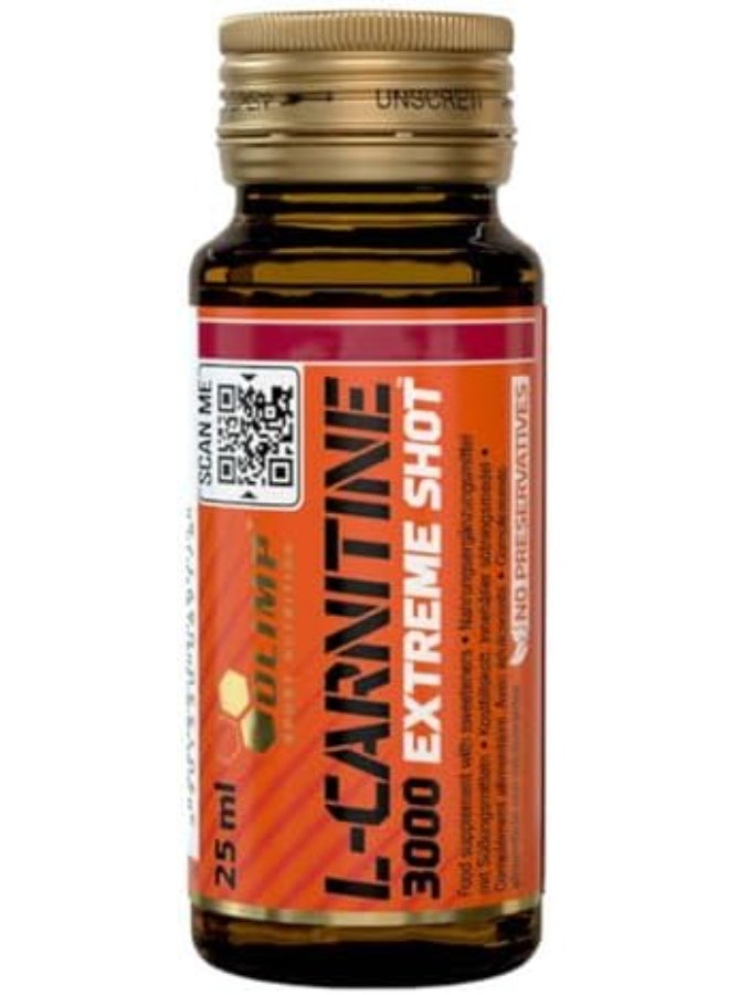 Olimp Labs Olimp Sport Nutrition L-Carnitine 3000 Extreme Shot, Cherry - 9 x 25 ml. - Image 2