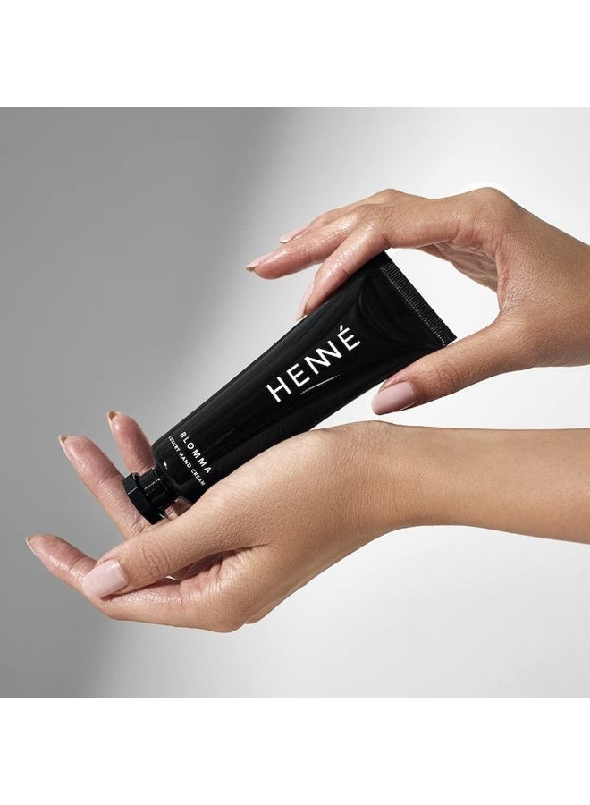 Henne Organics Luxury Hand Cream - Natural Skin Moisturizer - Blomma (Floral) - Image 3